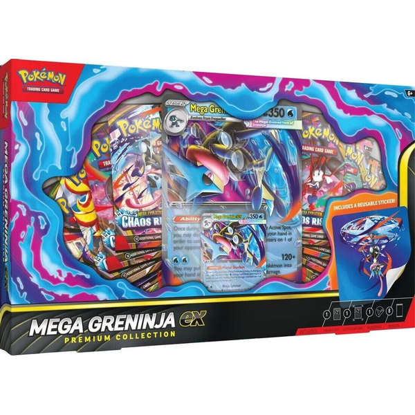 Mega Greninja ex Premium Collection sealed box